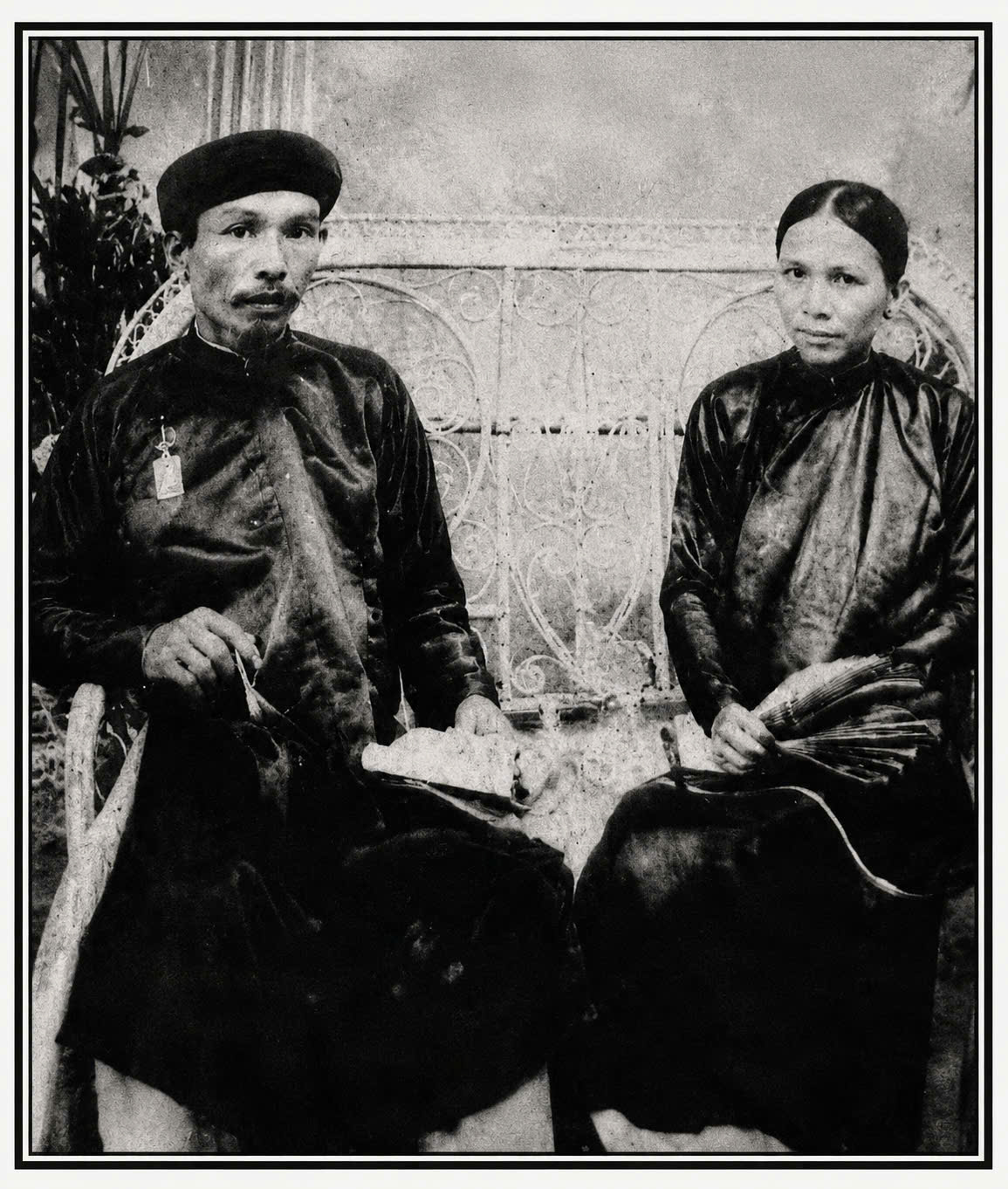 Ảnh Bà Đạm Phương và Ông Nguyễn Khoa Tùng